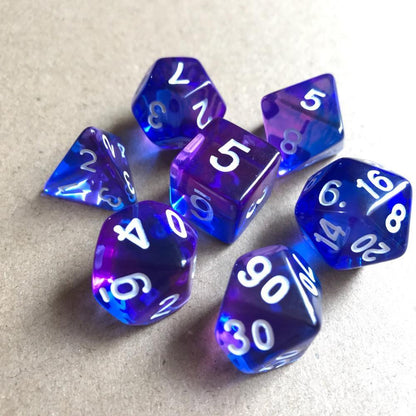 Kit de Dados RPG de Resina - NERD BEM TRAJADO