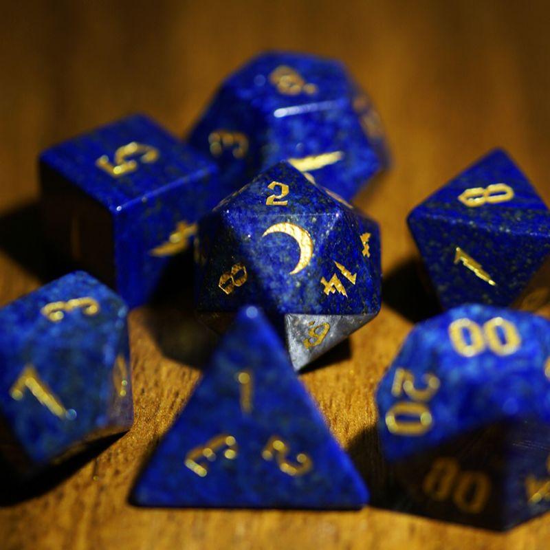 Kit de Dados RPG de Resina Premium - NERD BEM TRAJADO