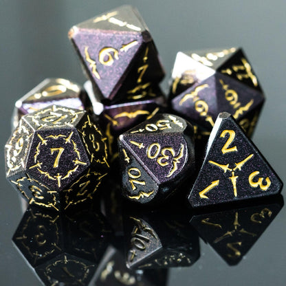 Kit de Dados RPG de Resina - Tema Solid - NERD BEM TRAJADO