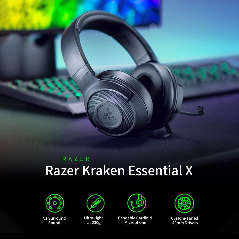 Headset Gamer Razer Kraken Essential X - NERD BEM TRAJADO