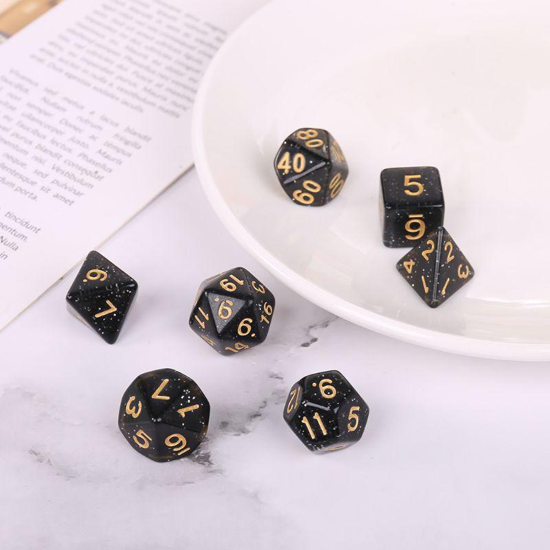 Kit de Dados RPG de Resina - NERD BEM TRAJADO