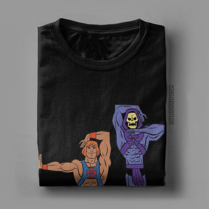 Camiseta He-Man e Esqueleto - NERD BEM TRAJADO