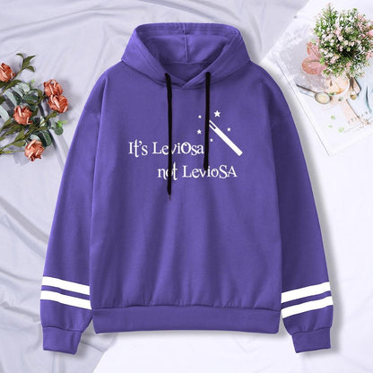 Women Hipster Streetwear Sweatshirts 2022 It&#39;s Leviosa Magic Fleece Casual Hoodies Female Autumn Harajuku Tracksuit Brand Hooded - NERD BEM TRAJADO