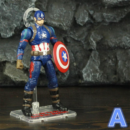 Action Figure Capitão América - Marvel - Modelo 02 - NERD BEM TRAJADO