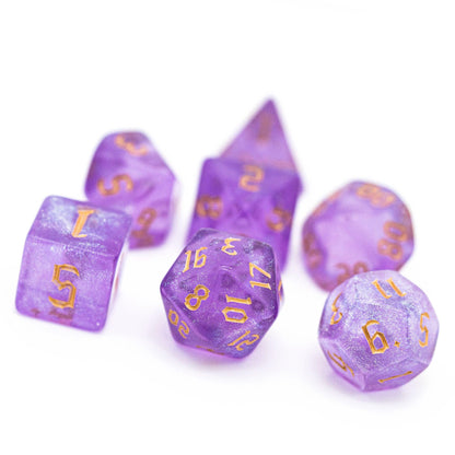 Kit de Dados RPG de Resina - NERD BEM TRAJADO