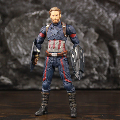 Action Figure Capitão América - Marvel - NERD BEM TRAJADO