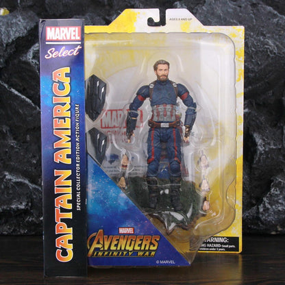 Action Figure Capitão América - Marvel - NERD BEM TRAJADO