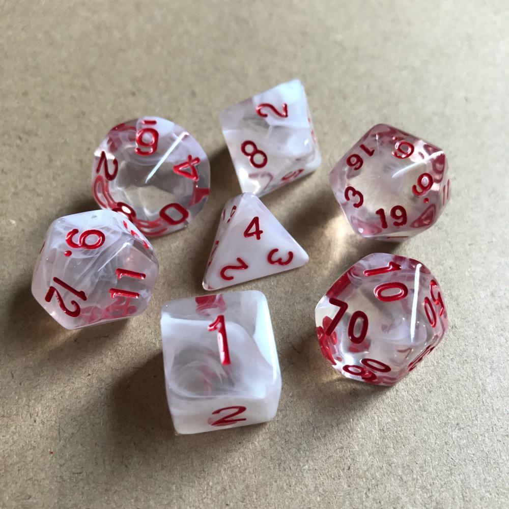 Kit de Dados RPG de Resina - NERD BEM TRAJADO