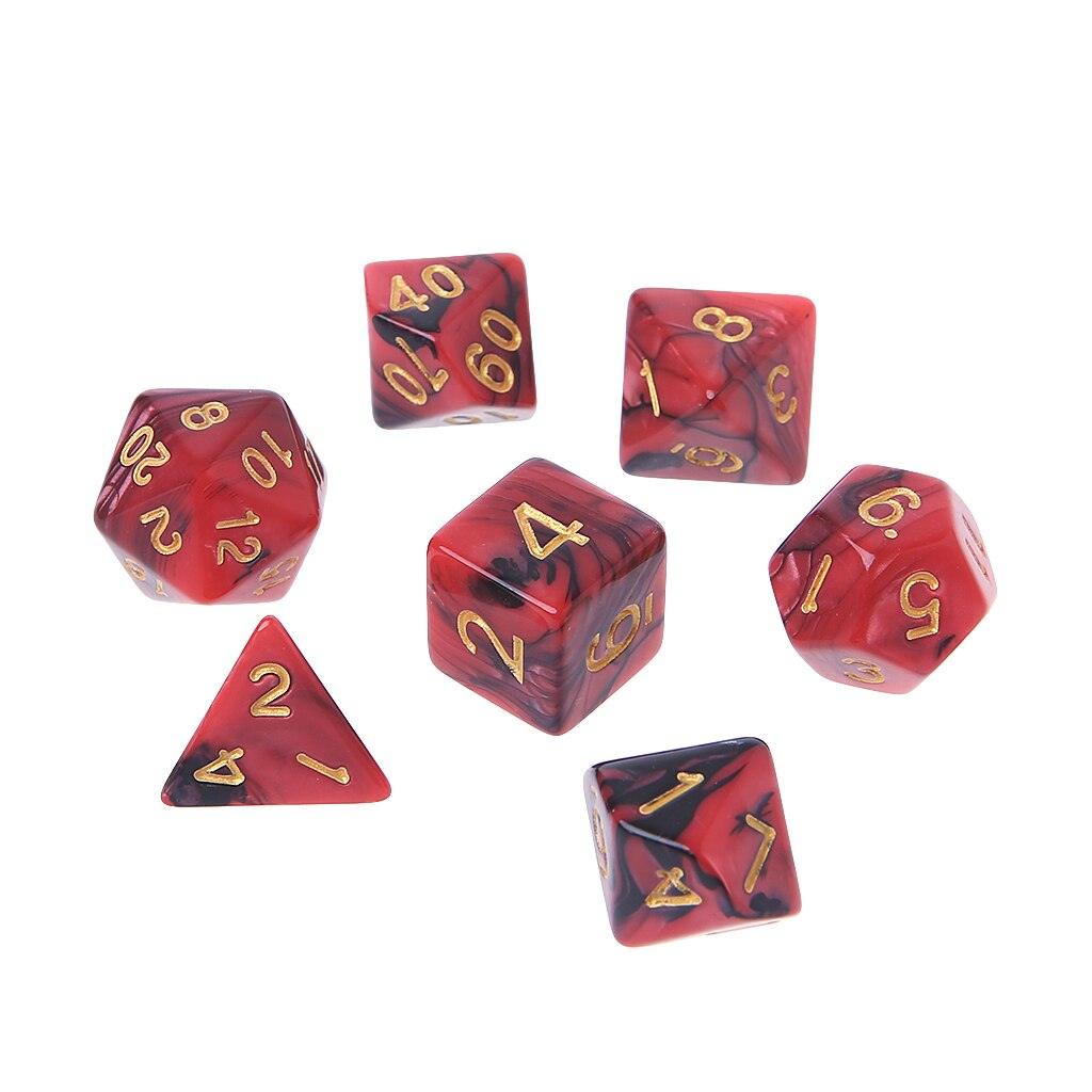 Kit de Dados RPG de Resina - NERD BEM TRAJADO