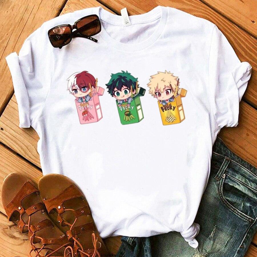 Camiseta Feminina Boku no Hero - NERD BEM TRAJADO