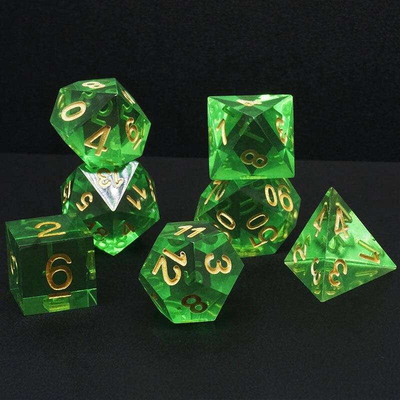 Kit de Dados RPG de Resina - NERD BEM TRAJADO