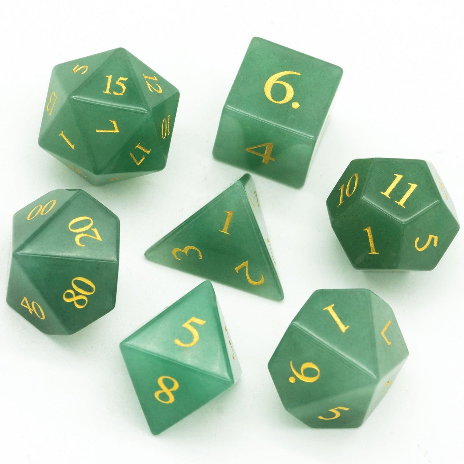 Kit de Dados RPG de Pedra - Modelo 05 - NERD BEM TRAJADO