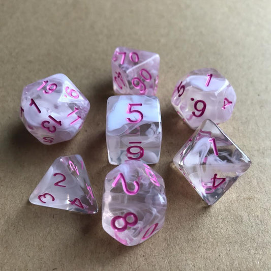 Kit de Dados RPG de Resina - NERD BEM TRAJADO