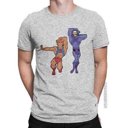 Camiseta He-Man e Esqueleto - NERD BEM TRAJADO