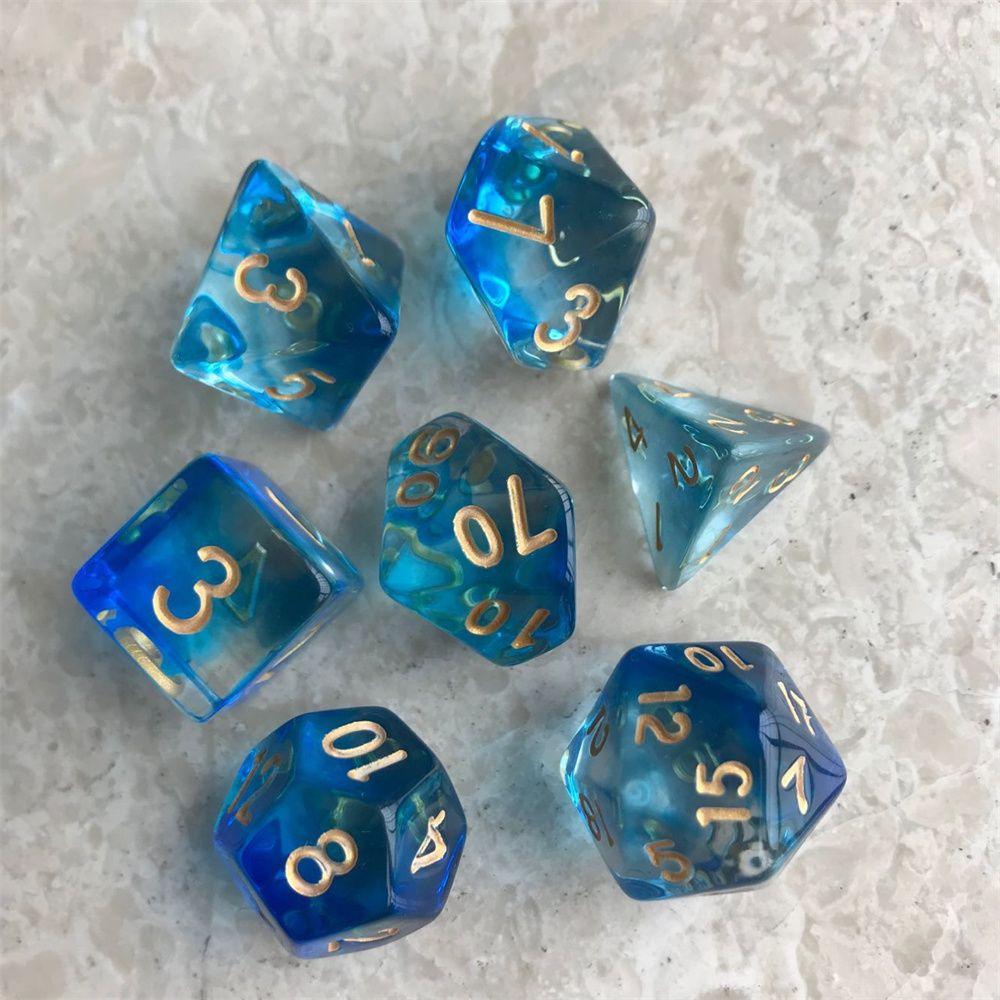 Kit de Dados RPG de Resina - NERD BEM TRAJADO