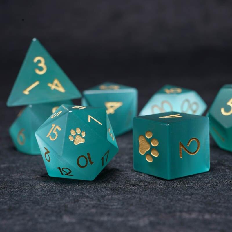 Kit de Dados RPG de Resina Premium - NERD BEM TRAJADO