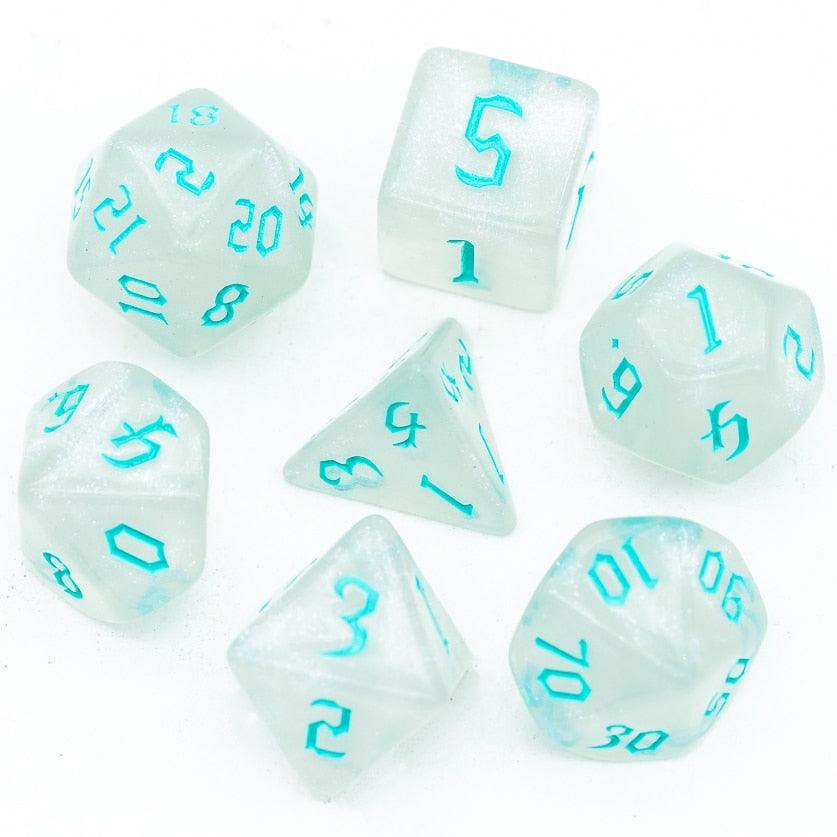 Kit de Dados RPG de Resina - NERD BEM TRAJADO