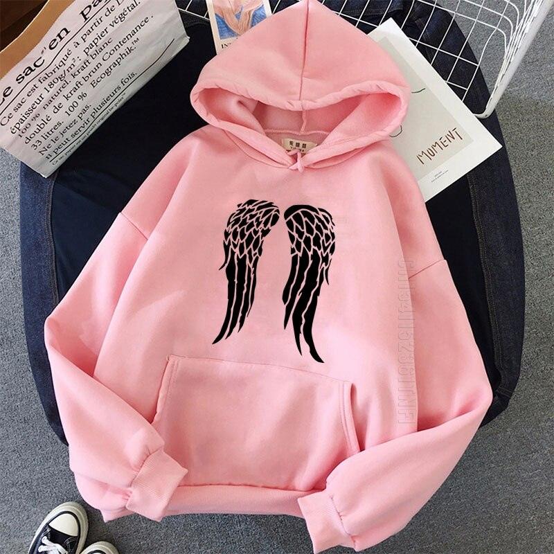 Men Hoodies Supernatural Print Couple Oversized Streetwear Man Women Daily Casual Pullovers Harajuku Hoodie - NERD BEM TRAJADO