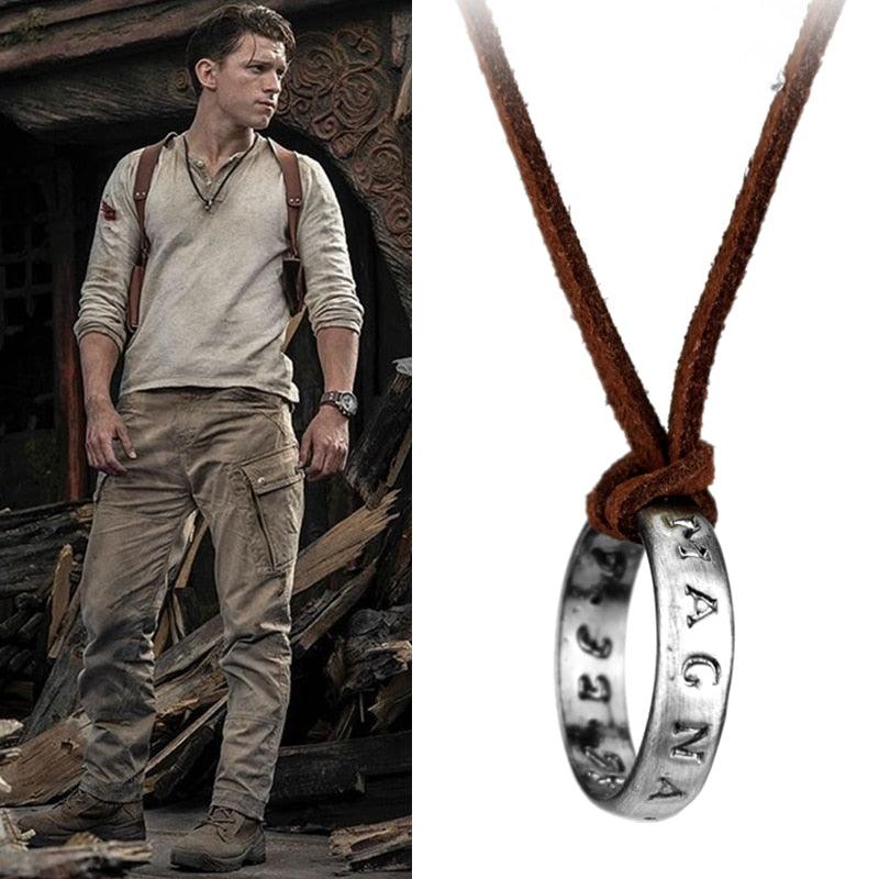 Colar Nathan Drake - Uncharted - NERD BEM TRAJADO