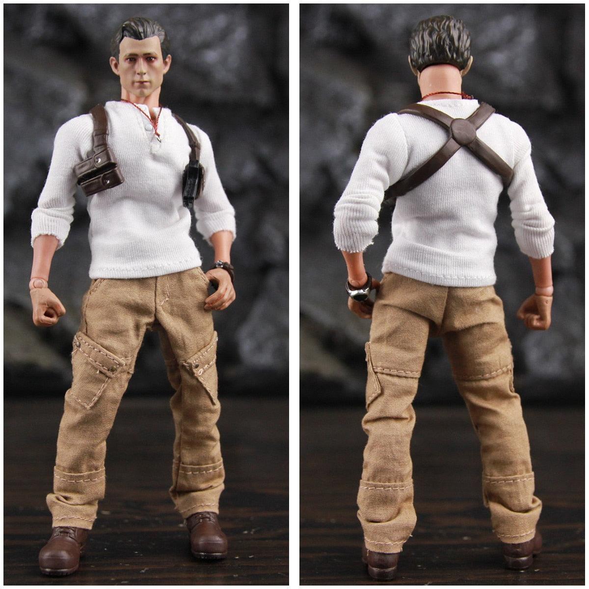 Action Figure Nathan Drake - Uncharted - NERD BEM TRAJADO