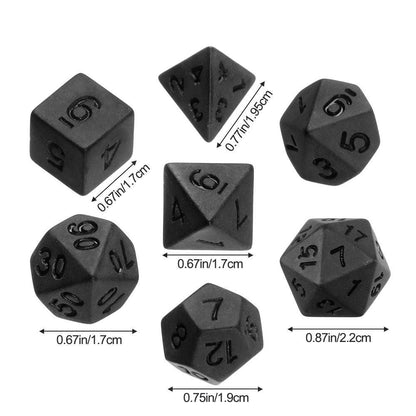 Kit de Dados RPG de Resina - NERD BEM TRAJADO