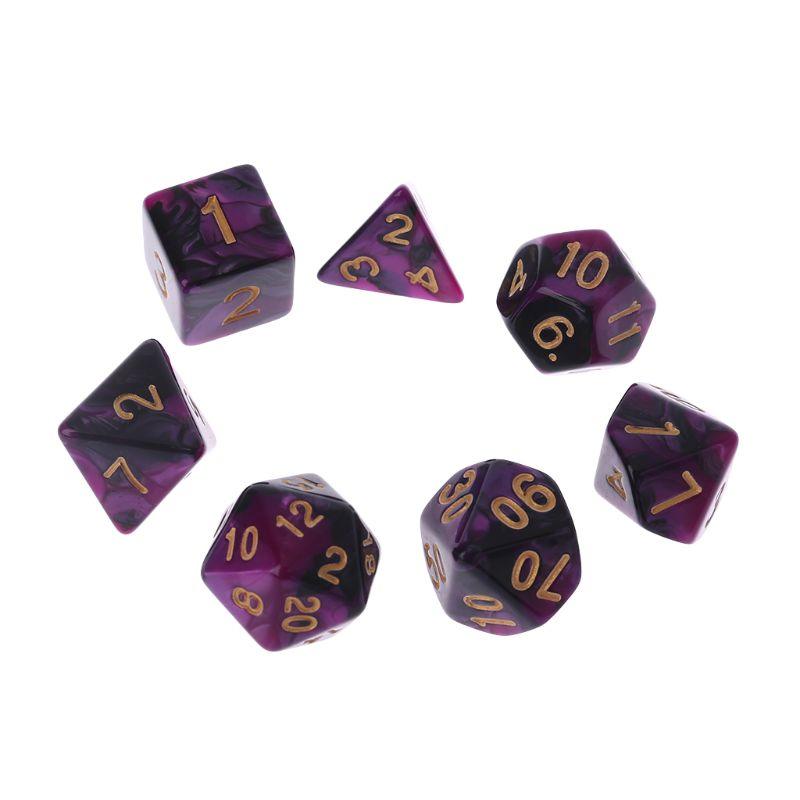 Kit de Dados RPG de Resina - NERD BEM TRAJADO