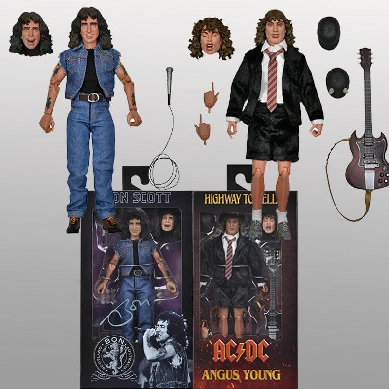 Action Figure Integrantes AC/DC - Reis do Rock - NERD BEM TRAJADO