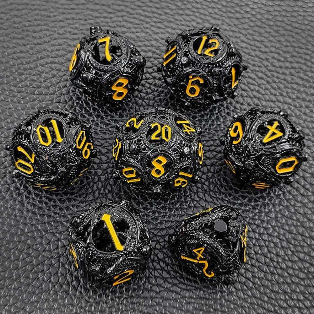 Kit de Dados RPG de Metal - NERD BEM TRAJADO