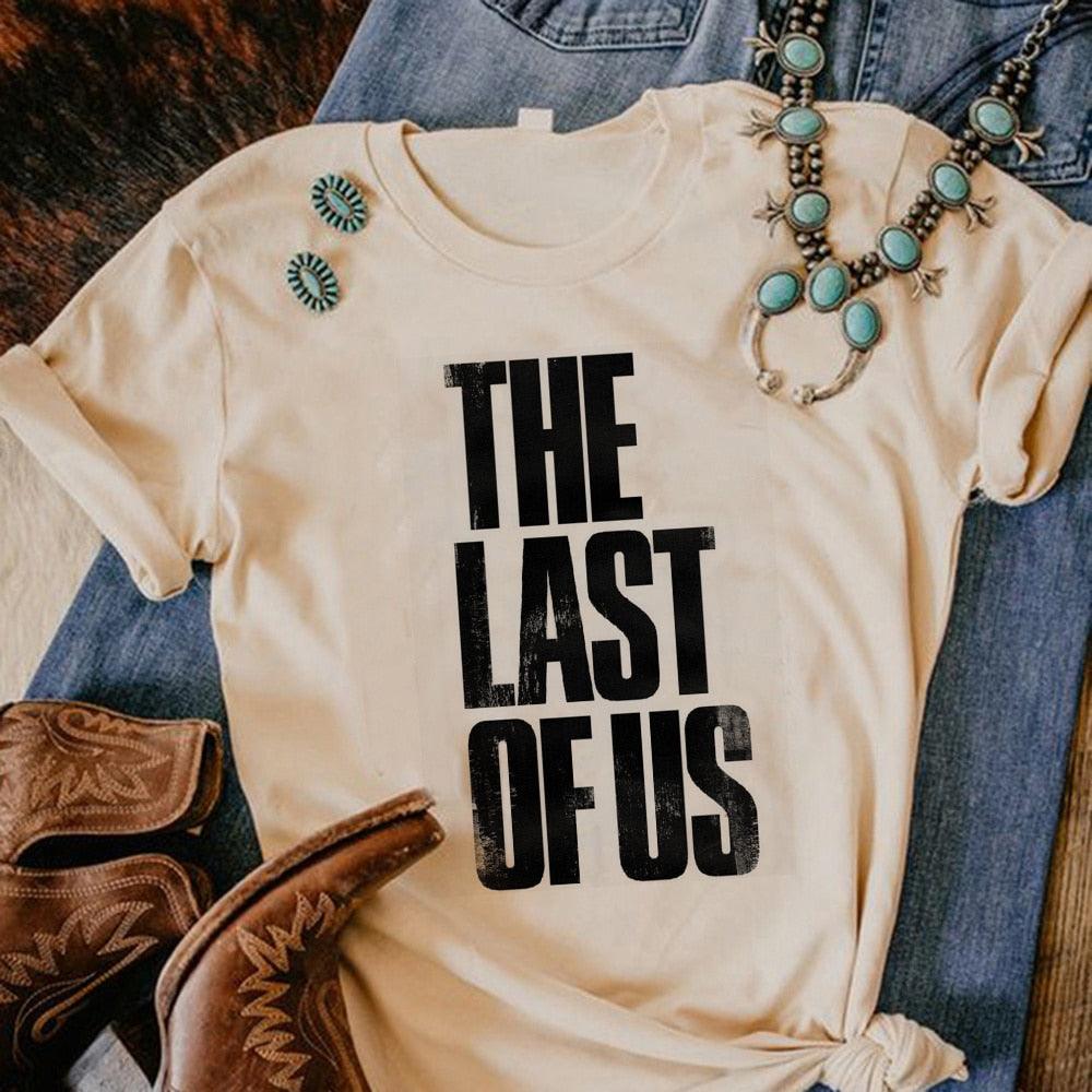 the Last of Us tshirt women Y2K funny manga t shirt girl Japanese harajuku anime clothing - NERD BEM TRAJADO