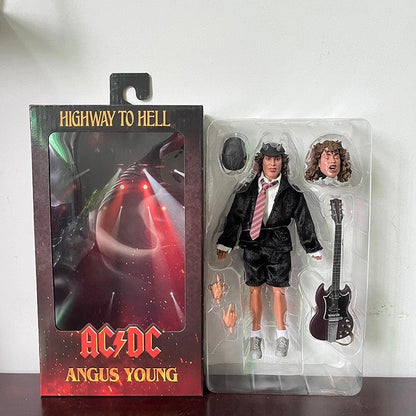 Action Figure Integrantes AC/DC - Reis do Rock - NERD BEM TRAJADO