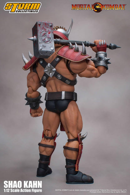 Action Figure Shao Khan - Mortal Kombat - NERD BEM TRAJADO