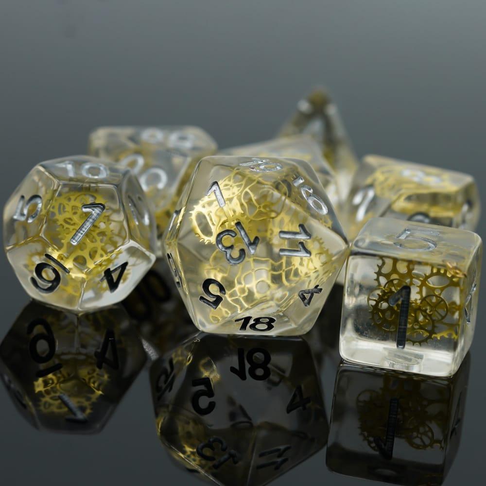 Kit de Dados RPG de Resina - NERD BEM TRAJADO