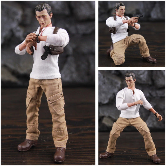 Action Figure Nathan Drake - Uncharted - NERD BEM TRAJADO