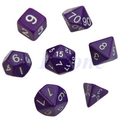 Kit de Dados RPG de Resina - NERD BEM TRAJADO