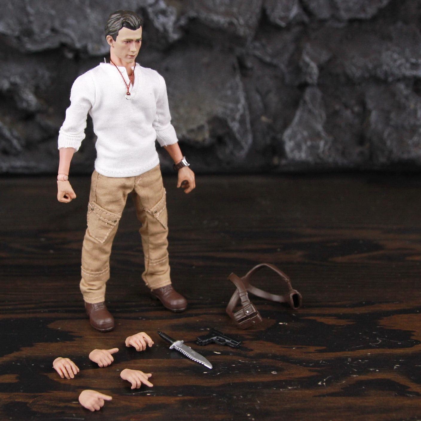 Action Figure Nathan Drake - Uncharted - NERD BEM TRAJADO