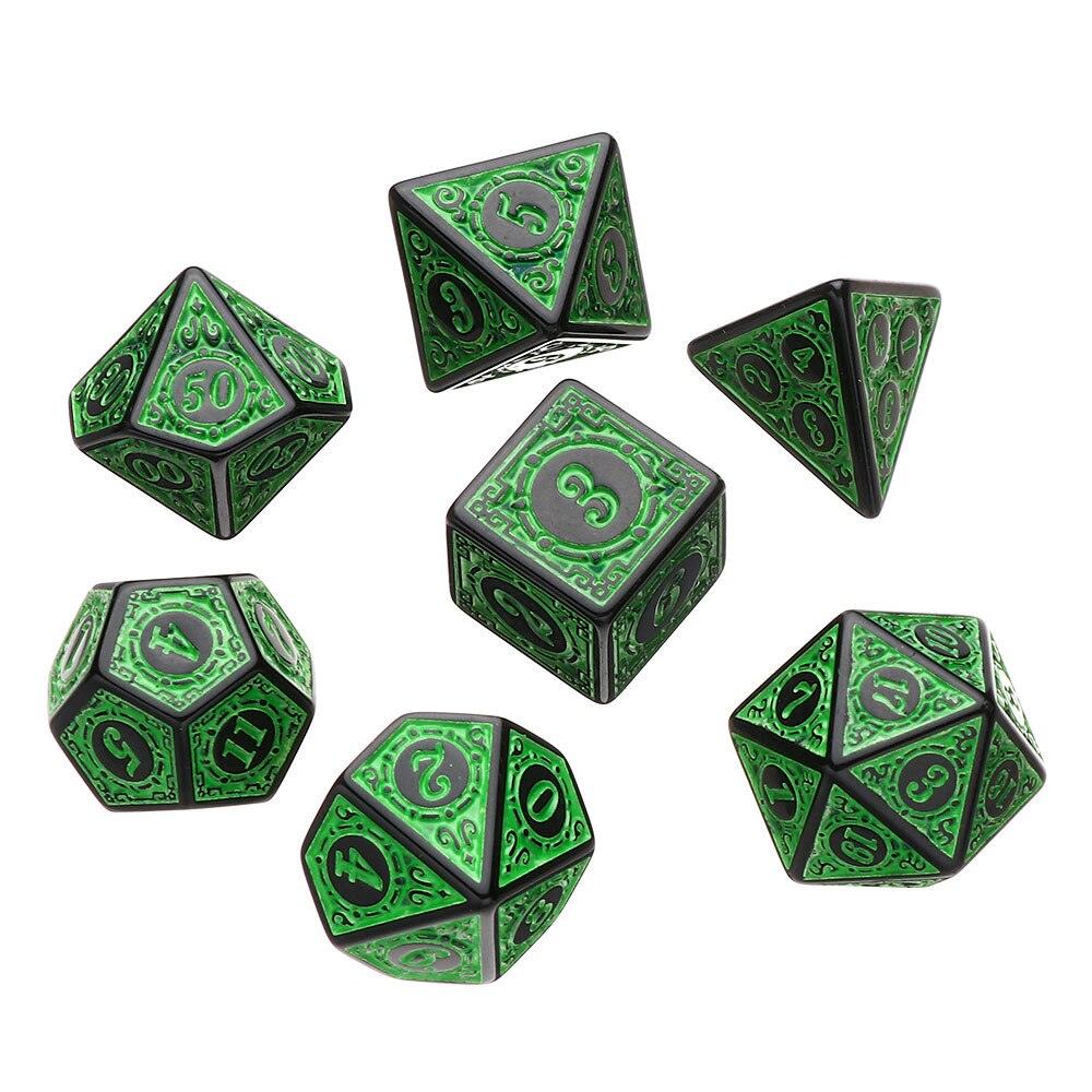 Kit de Dados RPG de Resina - NERD BEM TRAJADO