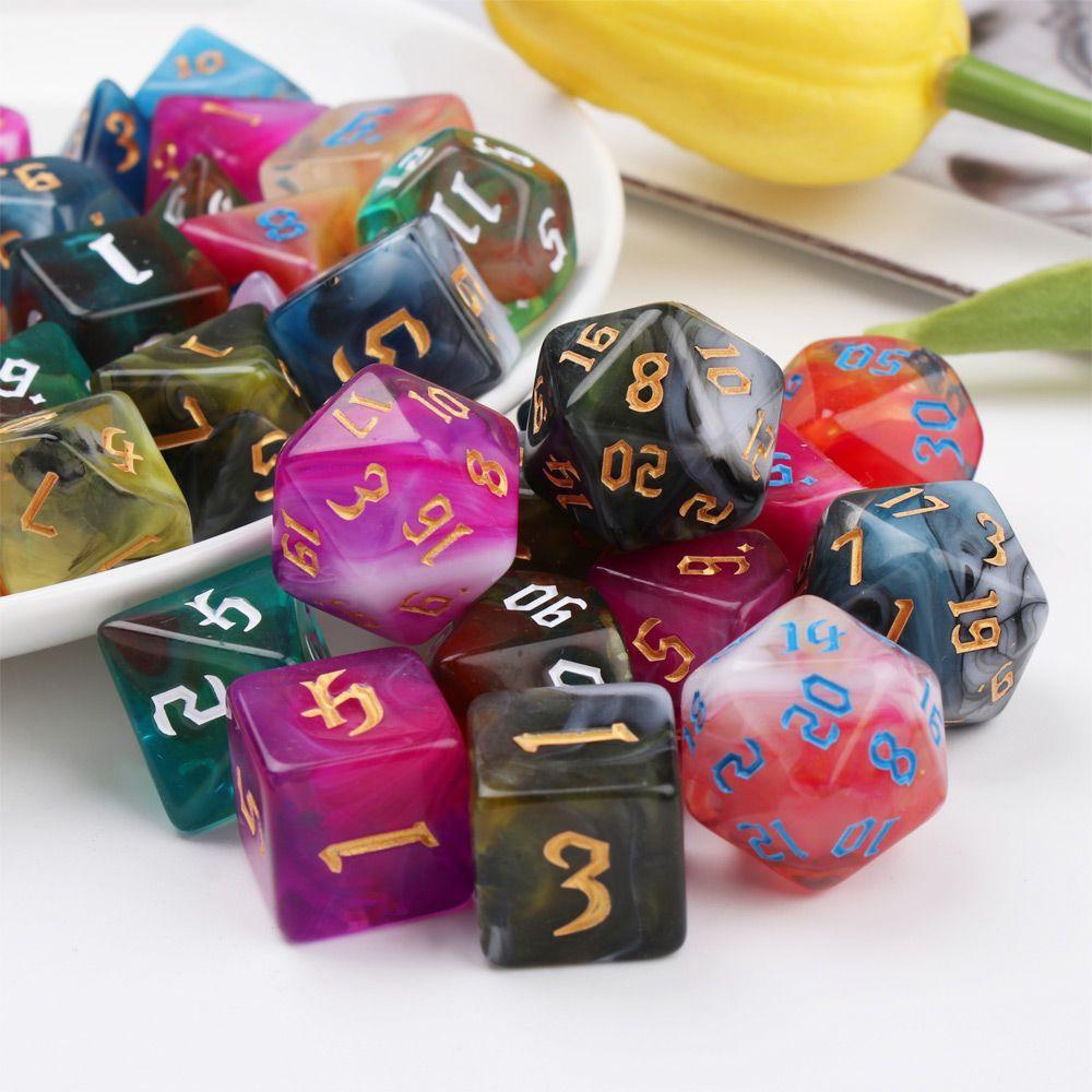 Kit de Dados RPG de Resina - NERD BEM TRAJADO