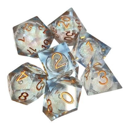 Kit de Dados RPG de Resina - NERD BEM TRAJADO