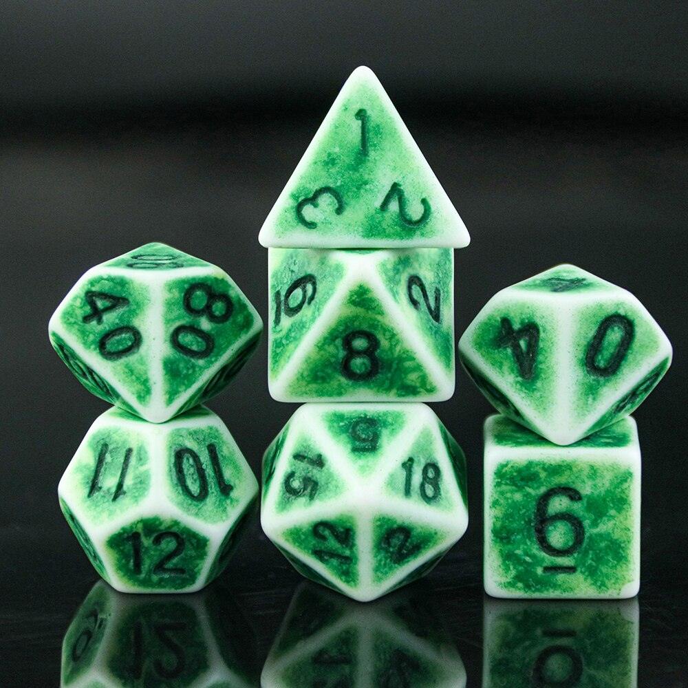 Kit de Dados RPG de Resina - NERD BEM TRAJADO