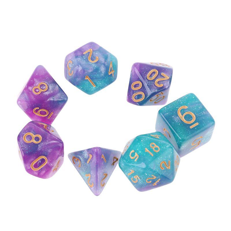 Kit de Dados RPG de Resina - NERD BEM TRAJADO