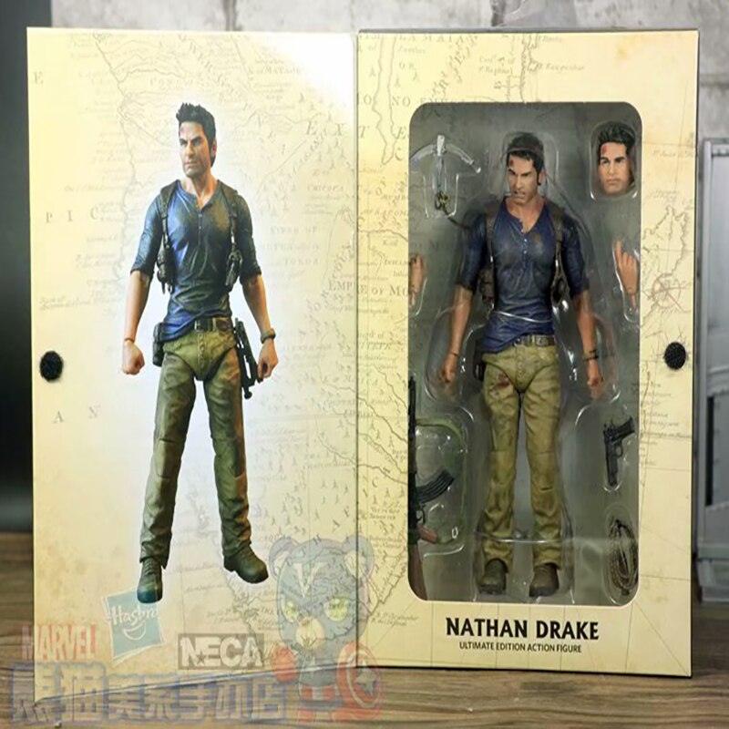 Action Figure Nathan Drake - Uncharted - NERD BEM TRAJADO