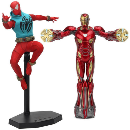 Action Figure Homem de Ferro e Homem Aranha - Marvel - NERD BEM TRAJADO