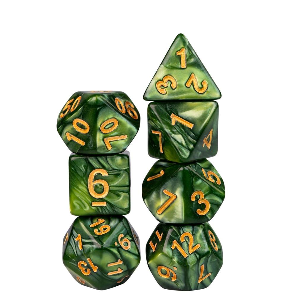 Kit de Dados RPG de Resina - NERD BEM TRAJADO