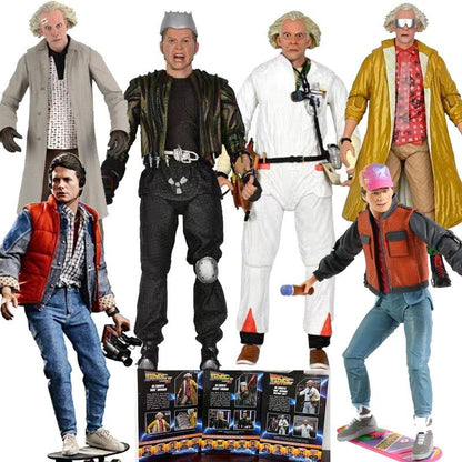 Action Figure Personagens De Volta Para o Futuro - NERD BEM TRAJADO