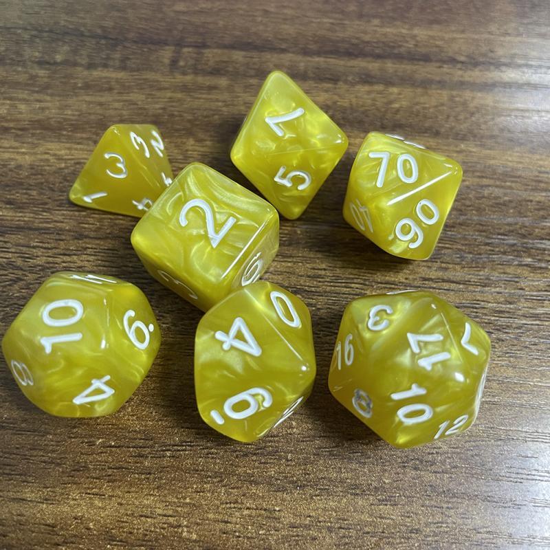 Kit de Dados RPG de Resina - NERD BEM TRAJADO