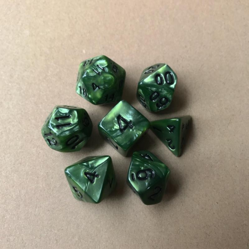 Kit de Dados RPG de Resina - NERD BEM TRAJADO