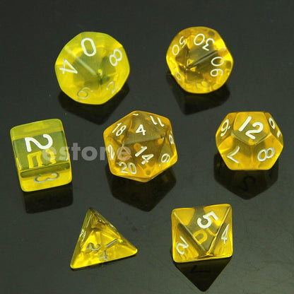 Kit de Dados RPG de Resina - NERD BEM TRAJADO