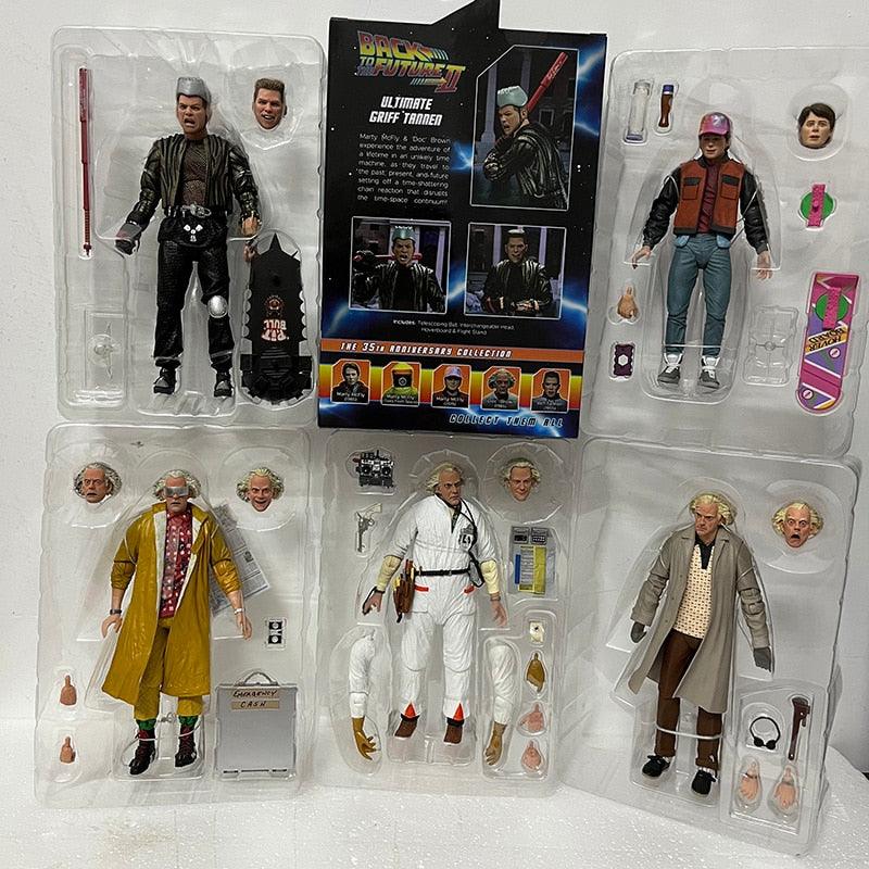 Action Figure Personagens De Volta Para o Futuro - NERD BEM TRAJADO