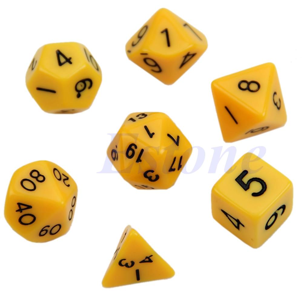 Kit de Dados RPG de Resina - NERD BEM TRAJADO