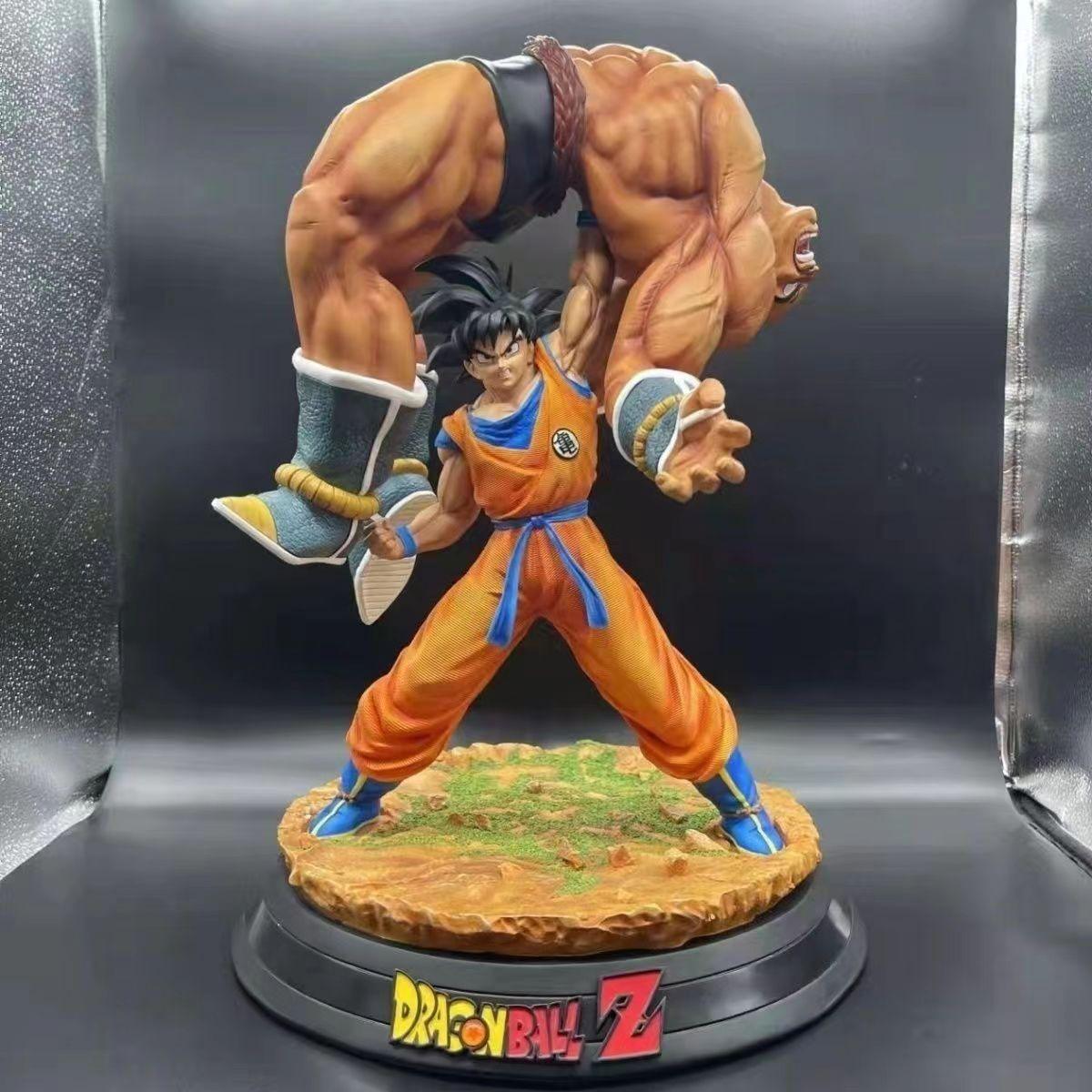 Tsume HQS Dragon Ball Z DBZ Figures Son Goku VS Nappa Japanese Anime PVC Action Figure Toy Game Statue Collectible Model Doll - NERD BEM TRAJADO